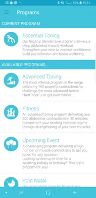 Slendertone Connect Japan android App screenshot 2